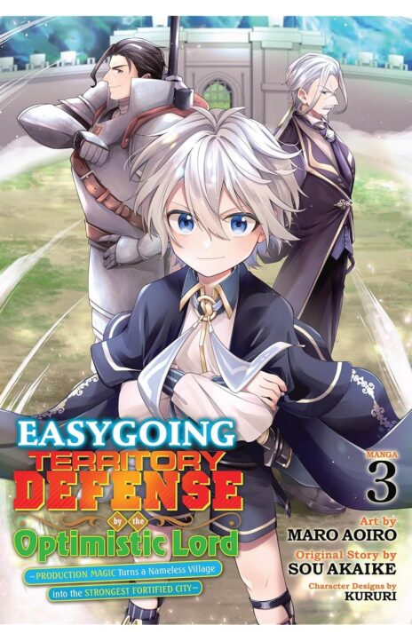 Easygoing Territory Defense by the Optimistic Lord_ Production Magic Turns a Nameless Village into the Strongest Fortified City EN Cover Image